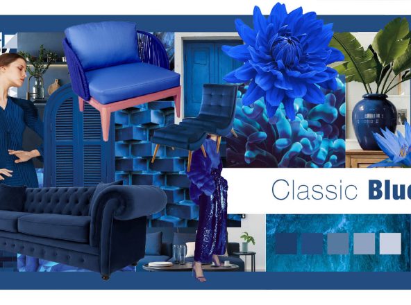 Como a cor Pantone Classic Blue pode inspirar suas coleções de moda